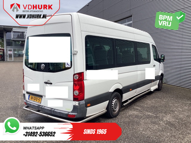 Minibús, Furgoneta de pasajeros Volkswagen Crafter 35 2.0 TDI L3H2 EXPORT ONLY! €9.559 incl BTW/BPM Rolstoellift/ 9 Pers/ 9P/ Sidebars/ Rearbar/ Airco: foto 9