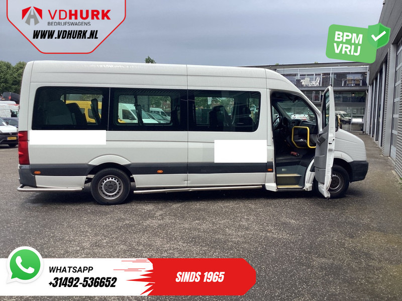 Minibús, Furgoneta de pasajeros Volkswagen Crafter 35 2.0 TDI L3H2 EXPORT ONLY! €9.559 incl BTW/BPM Rolstoellift/ 9 Pers/ 9P/ Sidebars/ Rearbar/ Airco: foto 6
