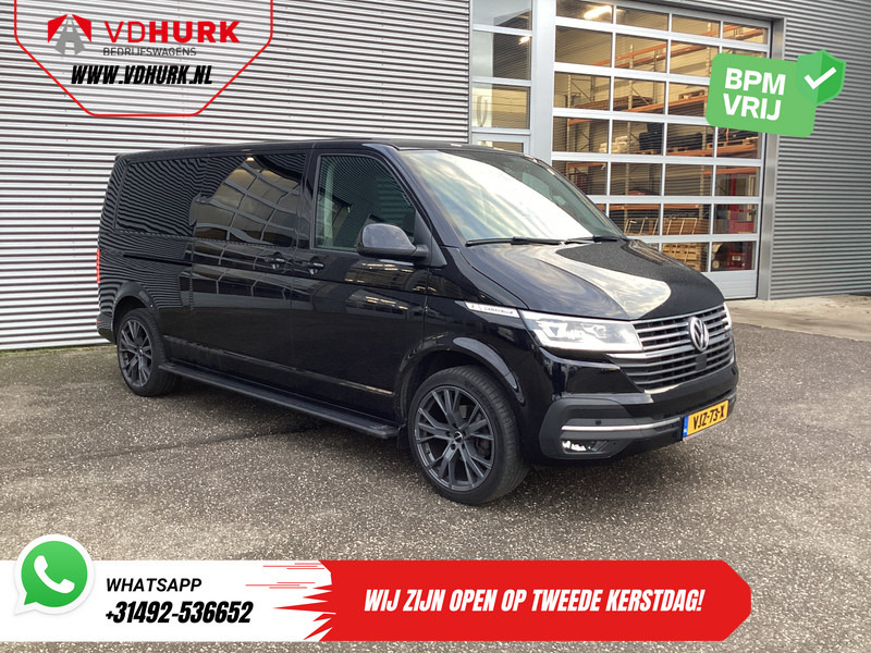 Volkswagen Transporter T6.1 2.0 TDI 150 pk DSG Aut. L2 DC Dubbel Cabine LED/ 20" LMV/ Elek. Schuifdeur/ Alpine/ Leder/ Climate/ Cruise/ Camera/ Trekhaa - Furgoneta pequeña, Furgoneta combi: foto 1 Volkswagen Transporter T6.1 2.0 TDI 150 pk DSG Aut. L2 DC Dubbel Cabine LED/ 20" LMV/ Elek. Schuifdeur/ Alpine/ Leder/ Climate/ Cruise/ Camera/ Trekhaa - Furgoneta pequeña, Furgoneta combi: foto 1