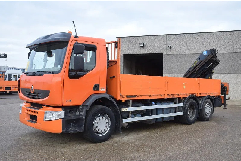Camión caja abierta, Camión grúa Renault Premium 410: foto 1