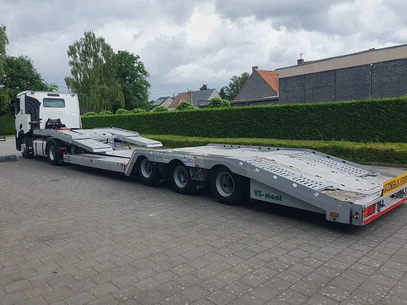 VS MONT VSAT02 -Belgische Trailer - Truck transporter - Semirremolque góndola rebajadas: foto 1 VS MONT VSAT02 -Belgische Trailer - Truck transporter - Semirremolque góndola rebajadas: foto 1