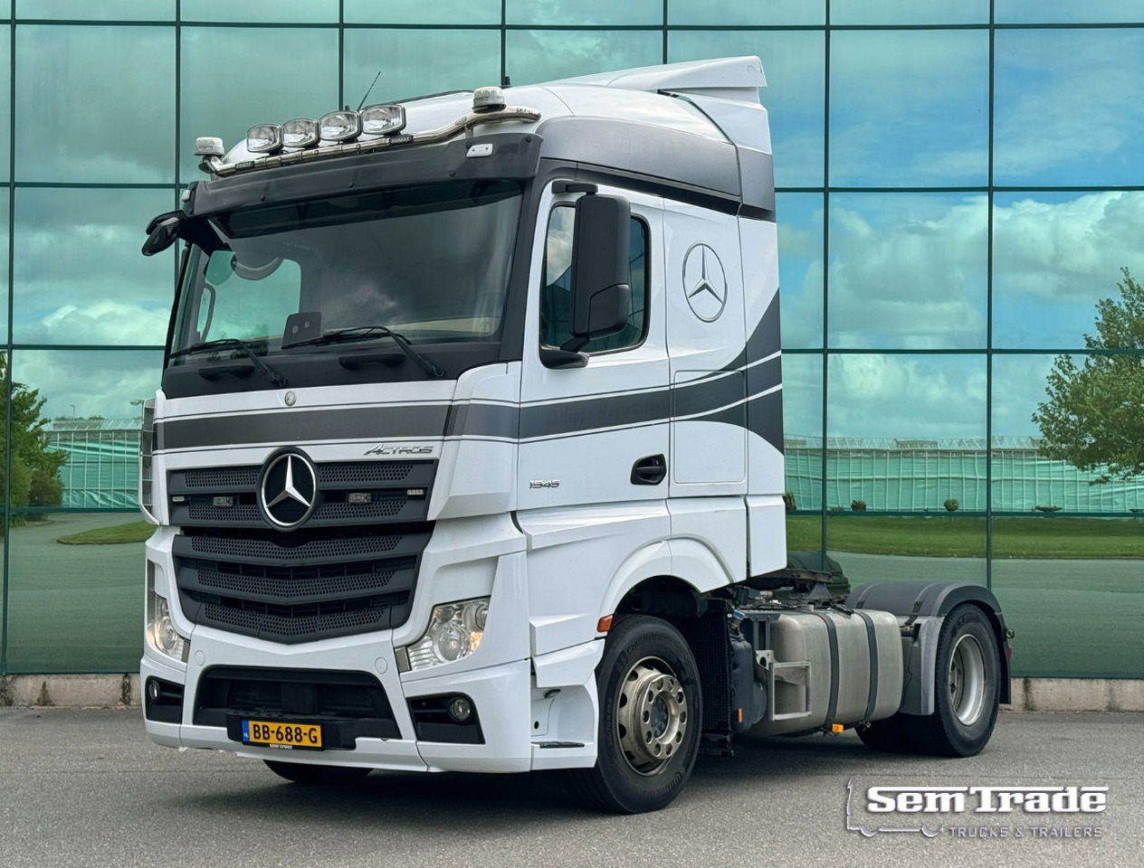 Mercedes-Benz Actros 1945 382.000 KM NEW TUV APK PTO + Hydraulics TOP Condition NL Truck - Cabeza tractora: foto 1 Mercedes-Benz Actros 1945 382.000 KM NEW TUV APK PTO + Hydraulics TOP Condition NL Truck - Cabeza tractora: foto 1