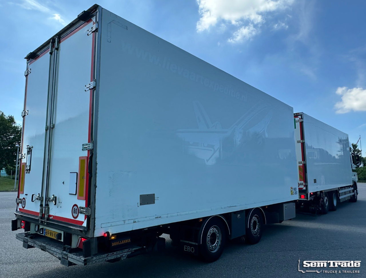DAF XF 480 FAR SSC 2x Tail Lift 50 CC Trolleys Carrier TRS Iceland Super Condition NL-Combi - Camión frigorífico: foto 5 DAF XF 480 FAR SSC 2x Tail Lift 50 CC Trolleys Carrier TRS Iceland Super Condition NL-Combi - Camión frigorífico: foto 5