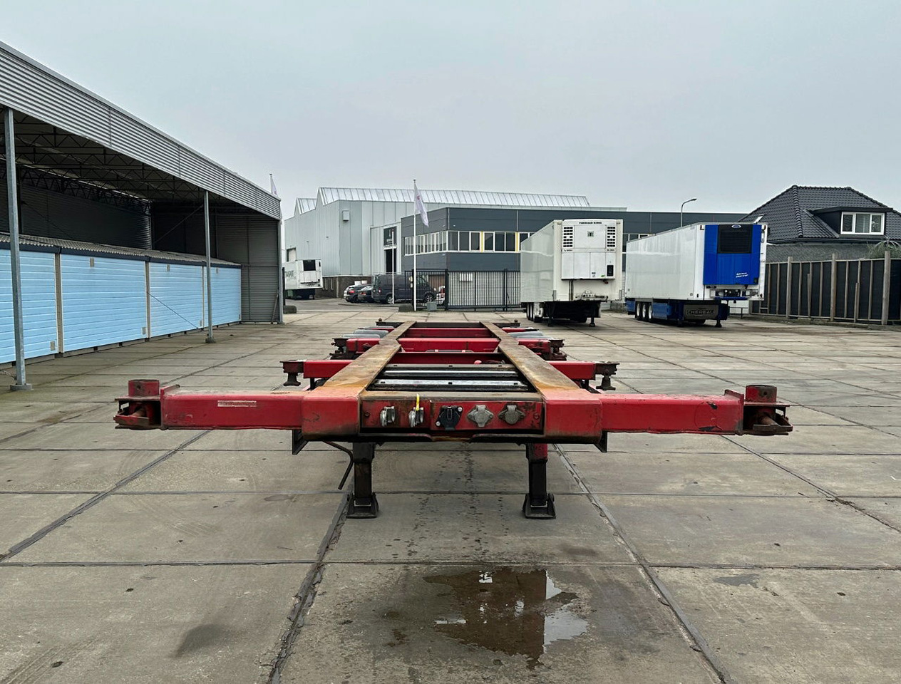 Semirremolque portacontenedore/ Intercambiable Diversen 3 Axle Chassis BPW AxleS LIFTAxle TOP Condition NL Trailer: foto 6 Semirremolque portacontenedore/ Intercambiable Diversen 3 Axle Chassis BPW AxleS LIFTAxle TOP Condition NL Trailer: foto 6