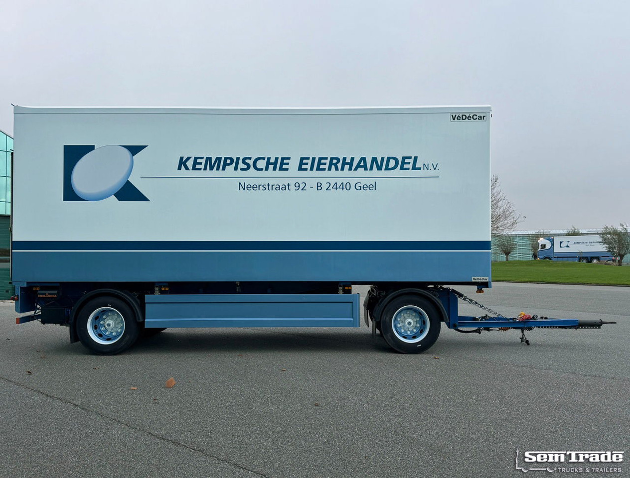 Groenewegen DRA-10-10-2 VéDéCar Isolated BOX BPW Axles Disc Brakes Tail Lift NEW Condition - Remolque caja cerrada: foto 5 Groenewegen DRA-10-10-2 VéDéCar Isolated BOX BPW Axles Disc Brakes Tail Lift NEW Condition - Remolque caja cerrada: foto 5