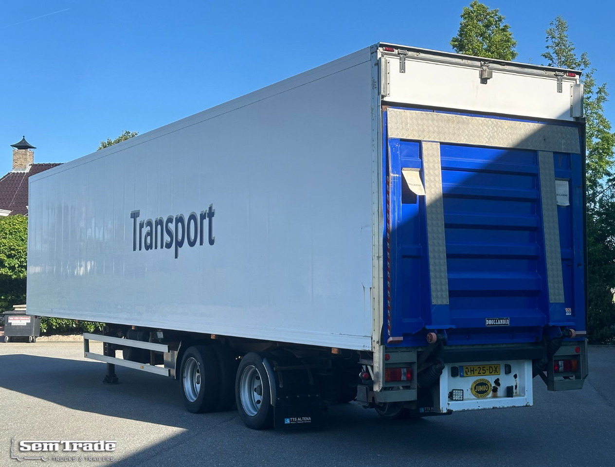 Jumbo 2 Alxe SOR Isolated BOX Tail Lift Steering Axle Holland-Trailer - Semirremolque caja cerrada: foto 3 Jumbo 2 Alxe SOR Isolated BOX Tail Lift Steering Axle Holland-Trailer - Semirremolque caja cerrada: foto 3