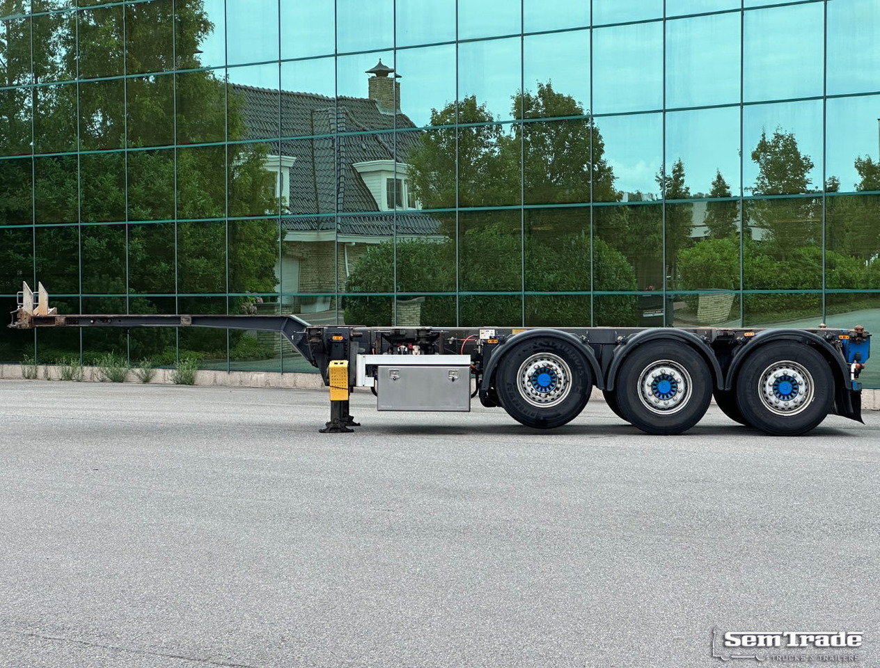 Pacton TXC.343.KB Front+Middle+Back Slider Lift Axle Steering Axle NL-Trailer - Semirremolque portacontenedore/ Intercambiable: foto 2 Pacton TXC.343.KB Front+Middle+Back Slider Lift Axle Steering Axle NL-Trailer - Semirremolque portacontenedore/ Intercambiable: foto 2