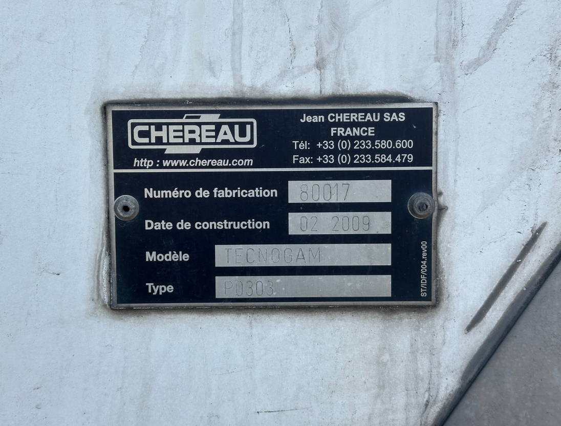 Semirremolque frigorífico Renders Chereau Carrier Maxima 1300 Steering Axle Tail Lift Belgium Trailer: foto 24