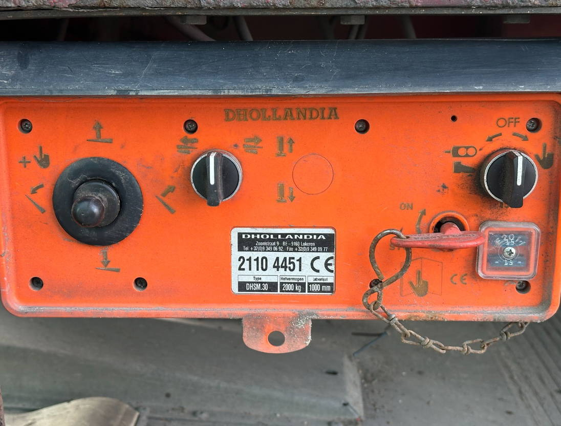 Semirremolque frigorífico Renders Chereau Carrier Maxima 1300 Steering Axle Tail Lift Belgium Trailer: foto 17