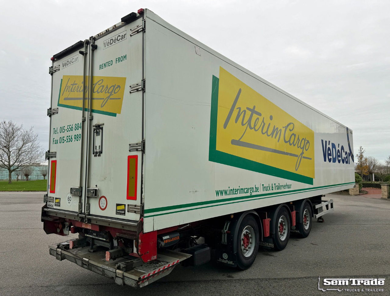 Renders VÉDÉCAR Carrier Maxima 1300 2X Steering Axle Tail Lift Belgium-Trailer - Semirremolque frigorífico: foto 4 Renders VÉDÉCAR Carrier Maxima 1300 2X Steering Axle Tail Lift Belgium-Trailer - Semirremolque frigorífico: foto 4