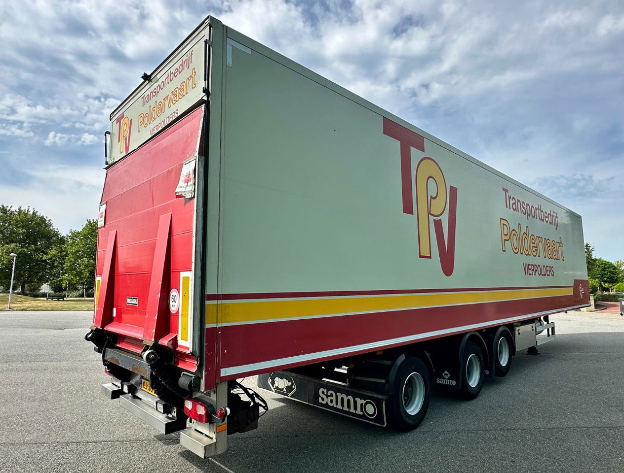 Samro 3-AS Stuuras 3 Tons Achtersluitklep - Semirremolque frigorífico: foto 5 Samro 3-AS Stuuras 3 Tons Achtersluitklep - Semirremolque frigorífico: foto 5