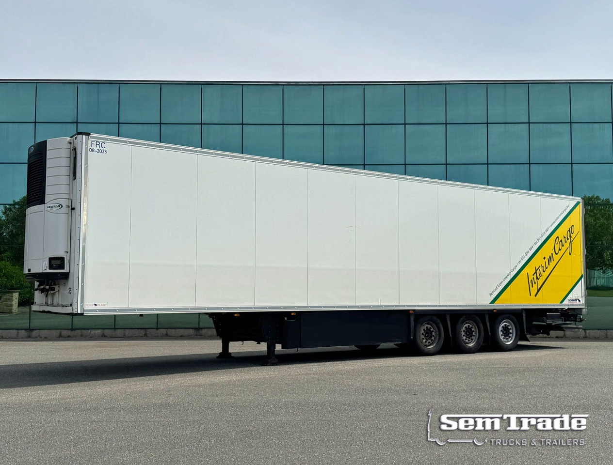 Schmitz Cargobull SCBS3B 275 CM High 250 Wide Tail Lift Carrier Vector 1550 Dopp - Semirremolque frigorífico: foto 1 Schmitz Cargobull SCBS3B 275 CM High 250 Wide Tail Lift Carrier Vector 1550 Dopp - Semirremolque frigorífico: foto 1