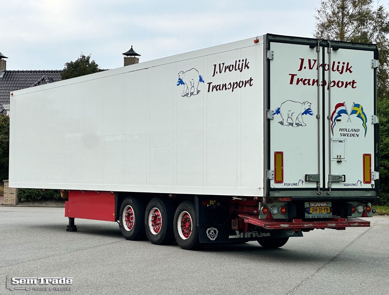 Schmitz Cargobull SKO 24 Carrier Maxima 1300 Flower Wide 2X Lift Axle - Semirremolque frigorífico: foto 3 Schmitz Cargobull SKO 24 Carrier Maxima 1300 Flower Wide 2X Lift Axle - Semirremolque frigorífico: foto 3