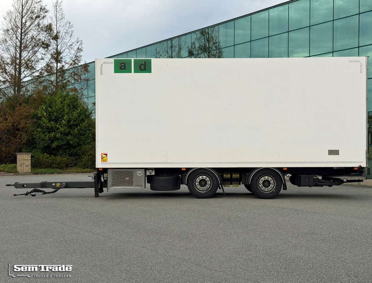 Van Weel VW 18000 VW EBO Isolated BOX TRS Cooling Tail Lift NL-Trailer - Remolque isotérmico: foto 2 Van Weel VW 18000 VW EBO Isolated BOX TRS Cooling Tail Lift NL-Trailer - Remolque isotérmico: foto 2