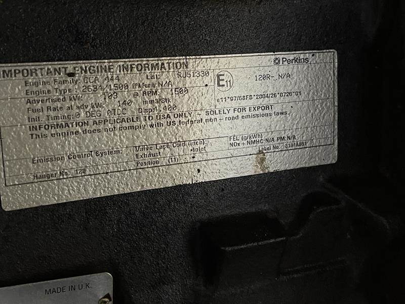 Generador industriale Atlas-Copco QAS 100: foto 12