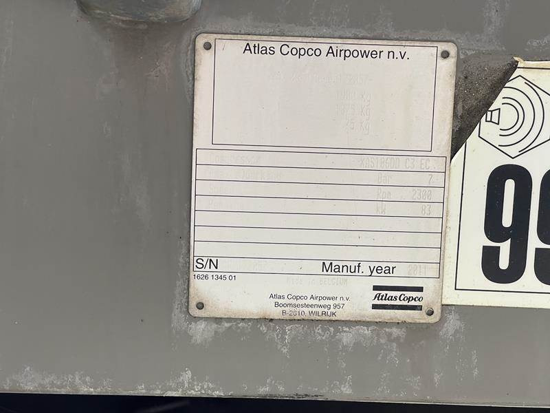 Atlas-Copco XAS 186 DD - N - Compresor de aire: foto 5 Atlas-Copco XAS 186 DD - N - Compresor de aire: foto 5