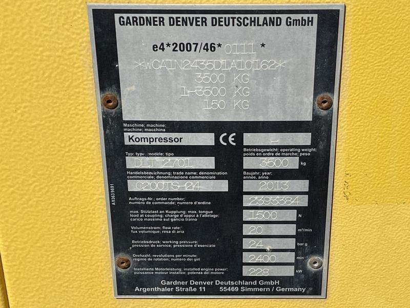 Compair C 200 TS - 24 - Compresor de aire: foto 4 Compair C 200 TS - 24 - Compresor de aire: foto 4