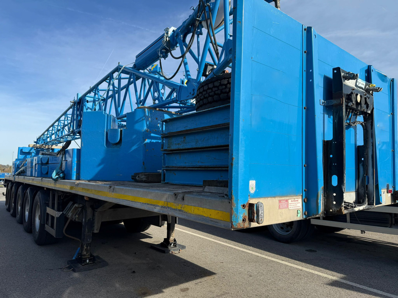 Schwarzmüller 5 Achser - Semirremolque plataforma/ Caja abierta: foto 2 Schwarzmüller 5 Achser - Semirremolque plataforma/ Caja abierta: foto 2