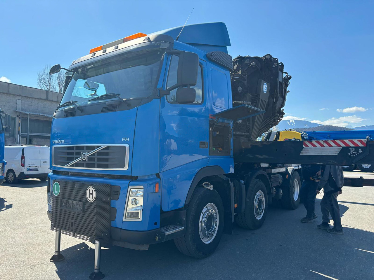 Volvo 520 FH + Effer 1550/8S - Grúa para camión: foto 2 Volvo 520 FH + Effer 1550/8S - Grúa para camión: foto 2