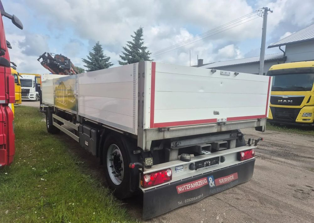 Krone Budowlanka do widlaka przyczep - Remolque plataforma/ Caja abierta: foto 1 Krone Budowlanka do widlaka przyczep - Remolque plataforma/ Caja abierta: foto 1