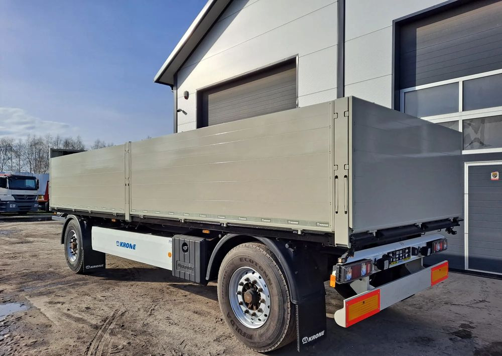 Krone Przyczepa KRONE Budowlanka - Remolque plataforma/ Caja abierta: foto 1 Krone Przyczepa KRONE Budowlanka - Remolque plataforma/ Caja abierta: foto 1