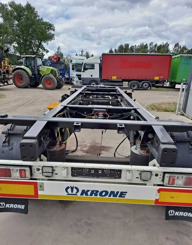 Krone Przyczepa Krone - Remolque portacontenedore/ Intercambiable: foto 1 Krone Przyczepa Krone - Remolque portacontenedore/ Intercambiable: foto 1