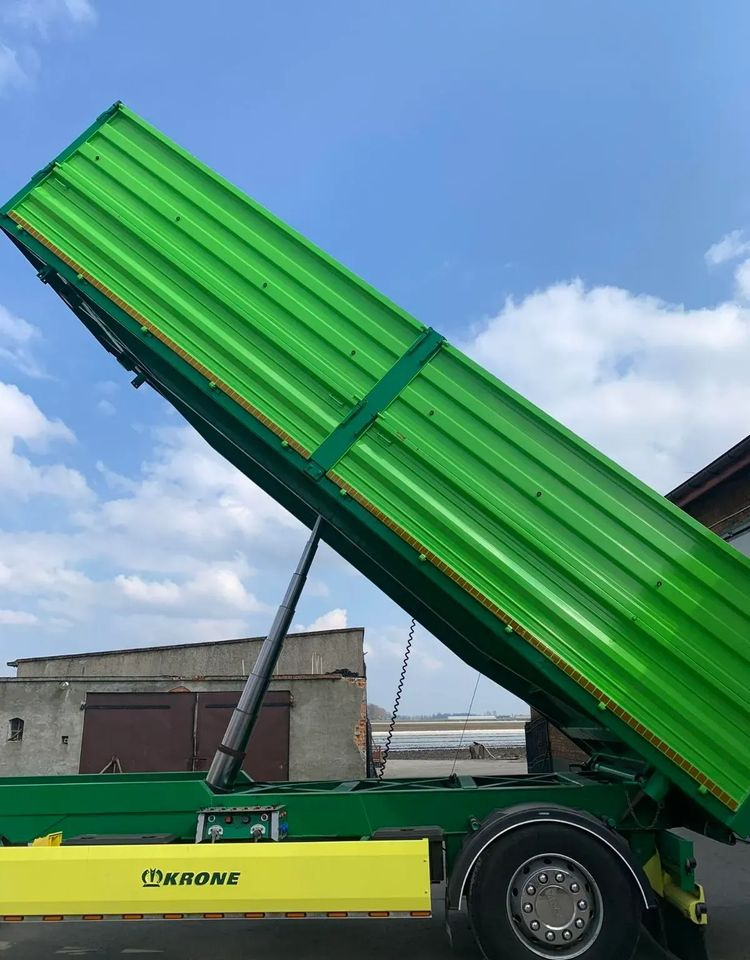 Krone Przyczepa skrzynia ładunkowa wywrot trojstronny - Remolque volquete: foto 1 Krone Przyczepa skrzynia ładunkowa wywrot trojstronny - Remolque volquete: foto 1