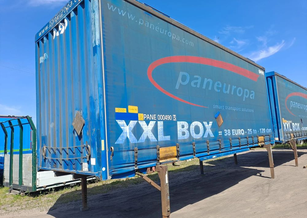 Toldo carrocería Krone Zabudowa Jumbo Firana BDF 7.70 m: foto 7