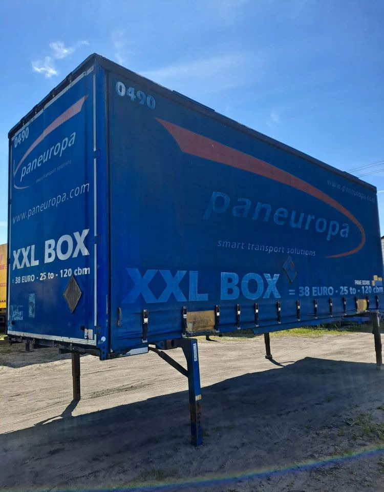 Toldo carrocería Krone Zabudowa Jumbo Firana BDF 7.70 m: foto 10