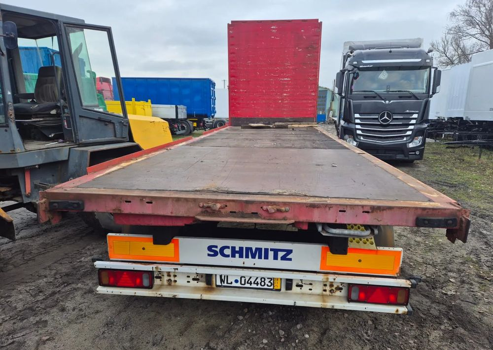 Schmitz Cargobull Przyczepa platforma Schmitz Krone - Remolque plataforma/ Caja abierta: foto 1 Schmitz Cargobull Przyczepa platforma Schmitz Krone - Remolque plataforma/ Caja abierta: foto 1