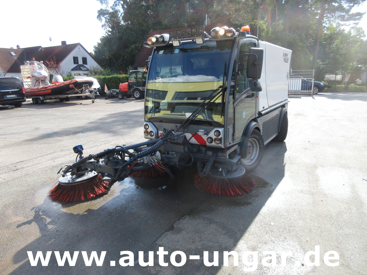 Boschung S3 Kehrmaschine urban sweeper Wildkrautbesen Allradlenkung - Barredora vial: foto 2 Boschung S3 Kehrmaschine urban sweeper Wildkrautbesen Allradlenkung - Barredora vial: foto 2