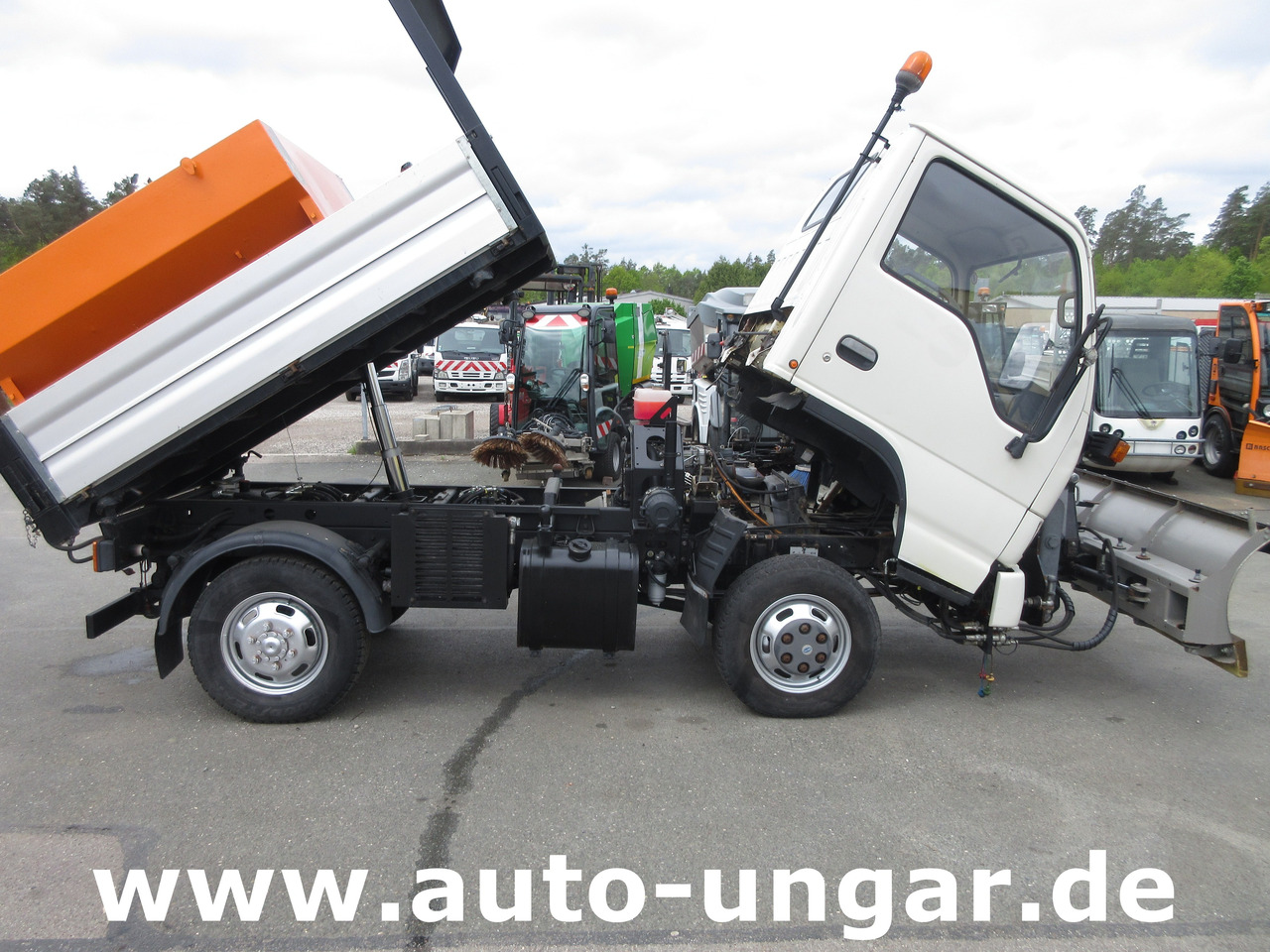 Máquina quitanieve Durso Multimobil M3.50 Multicar Winterdienst 4x4 Kipper Pflug & Streuer: foto 15