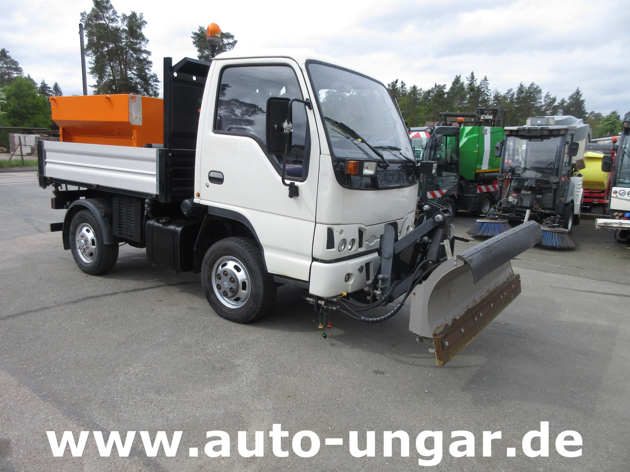 Máquina quitanieve Durso Multimobil M3.50 Multicar Winterdienst 4x4 Kipper Pflug & Streuer: foto 24