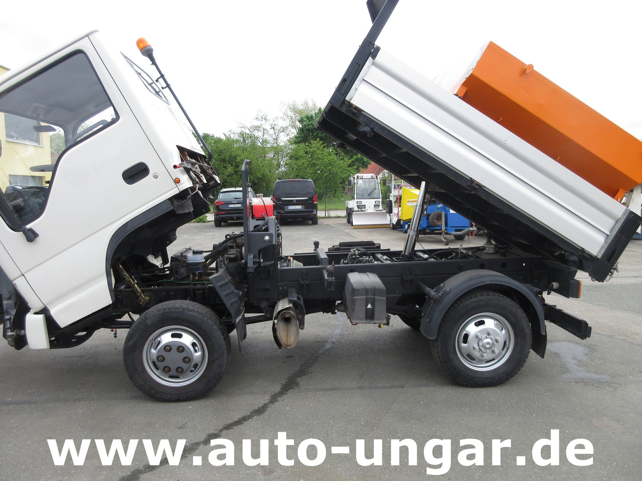 Máquina quitanieve Durso Multimobil M3.50 Multicar Winterdienst 4x4 Kipper Pflug & Streuer: foto 8