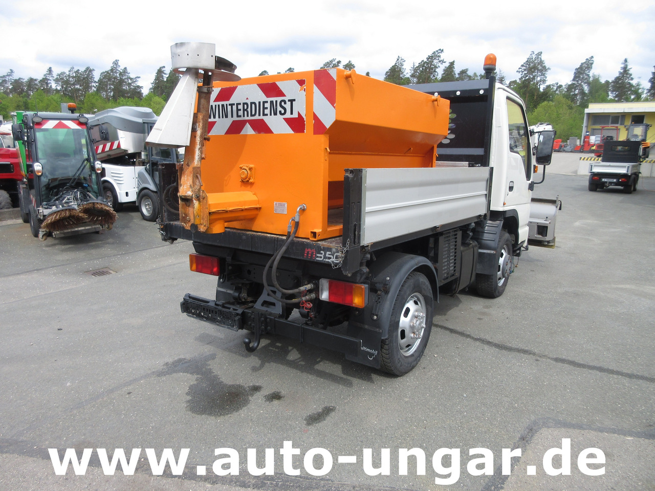 Máquina quitanieve Durso Multimobil M3.50 Multicar Winterdienst 4x4 Kipper Pflug & Streuer: foto 25