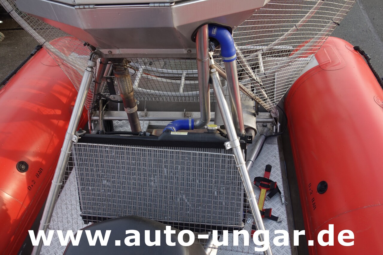 Camión de bomberos Ficht FLG 640 Luftschrauben Gleitboot Airboat Boot Luftschrauben Gleitboot Propeller Airboat Sumpfboot Eisrettung Feuerwehr Wasserwacht: foto 23