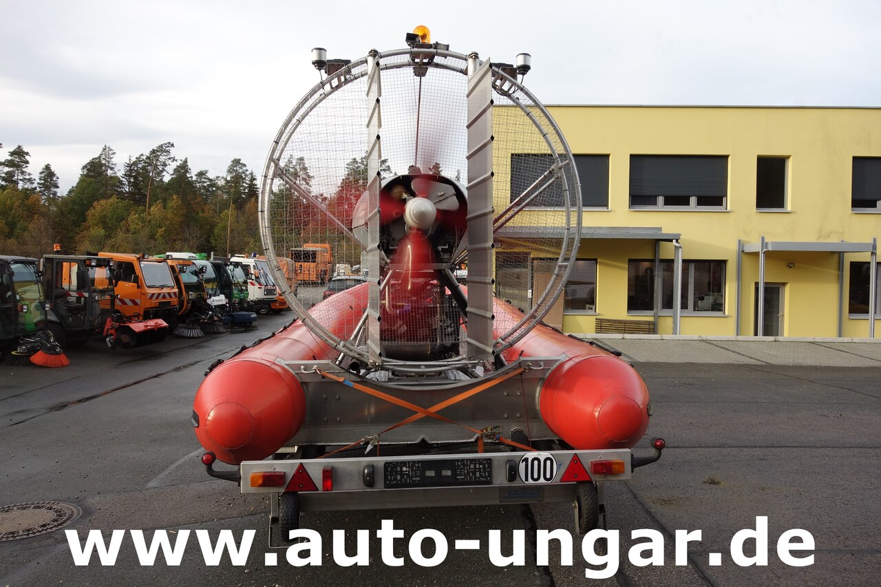 Camión de bomberos Ficht FLG 640 Luftschrauben Gleitboot Airboat Boot Luftschrauben Gleitboot Propeller Airboat Sumpfboot Eisrettung Feuerwehr Wasserwacht: foto 6