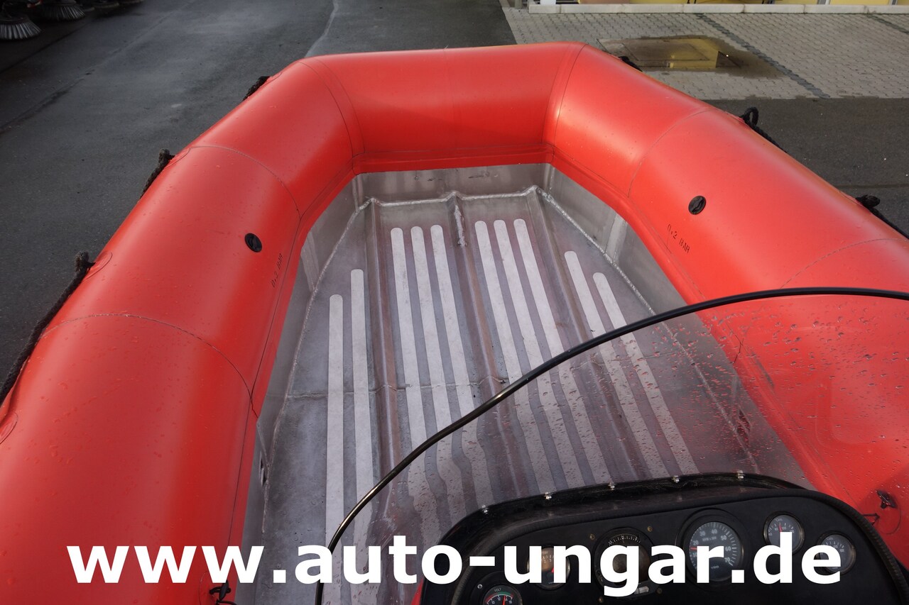 Camión de bomberos Ficht FLG 640 Luftschrauben Gleitboot Airboat Boot Luftschrauben Gleitboot Propeller Airboat Sumpfboot Eisrettung Feuerwehr Wasserwacht: foto 22