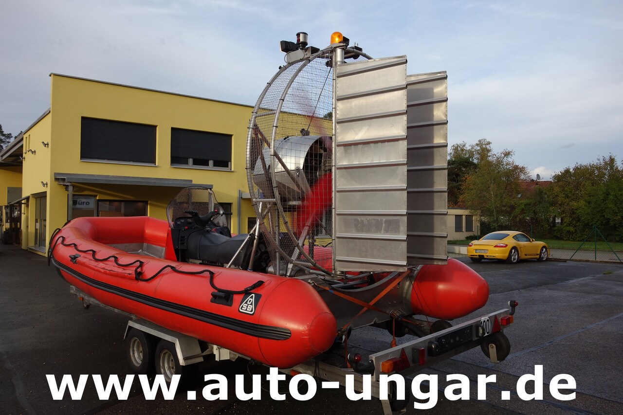 Camión de bomberos Ficht FLG 640 Luftschrauben Gleitboot Airboat Boot Luftschrauben Gleitboot Propeller Airboat Sumpfboot Eisrettung Feuerwehr Wasserwacht: foto 5