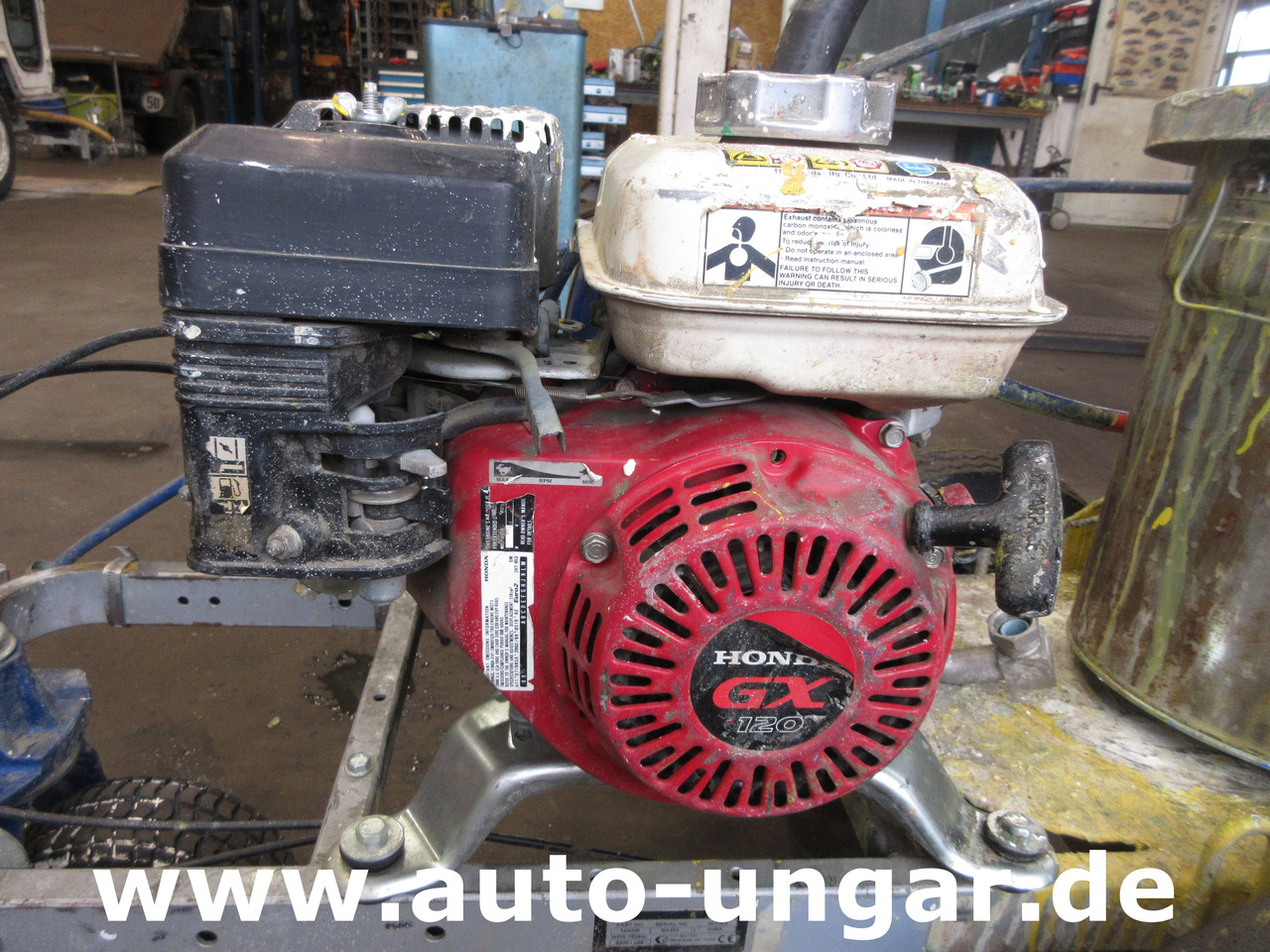 Graco LineLazer IV 3900 Airless Pumpe defekt Straßenmarkierung Roadmarking Traceuse - Construcción de carreteras: foto 5 Graco LineLazer IV 3900 Airless Pumpe defekt Straßenmarkierung Roadmarking Traceuse - Construcción de carreteras: foto 5