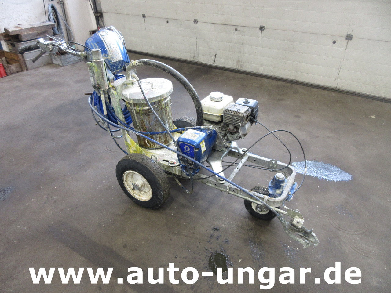 Graco LineLazer IV 3900 Airless Pumpe defekt Straßenmarkierung Roadmarking Traceuse - Construcción de carreteras: foto 1 Graco LineLazer IV 3900 Airless Pumpe defekt Straßenmarkierung Roadmarking Traceuse - Construcción de carreteras: foto 1