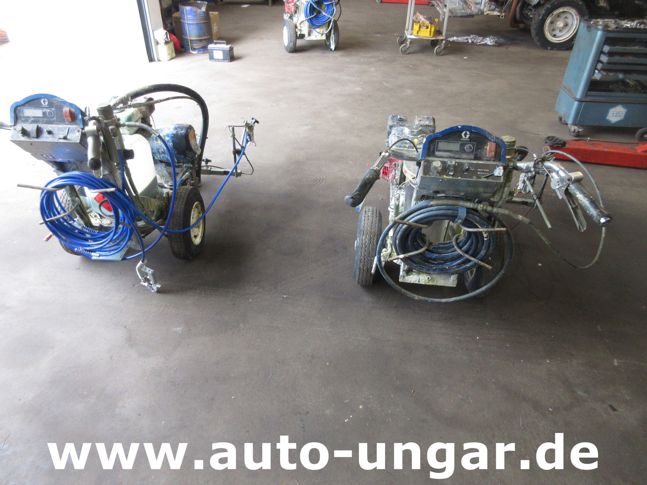 Graco LineLazer IV 3900 Airless Roadmarking Hofmann Markiermaschine Striper - Construcción de carreteras: foto 4 Graco LineLazer IV 3900 Airless Roadmarking Hofmann Markiermaschine Striper - Construcción de carreteras: foto 4