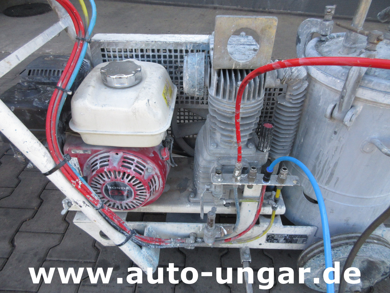 Hofmann H5-1 Straßenmarkierungsmaschine Roadmarking Machine Graco Markiermaschine - Construcción de carreteras: foto 4 Hofmann H5-1 Straßenmarkierungsmaschine Roadmarking Machine Graco Markiermaschine - Construcción de carreteras: foto 4
