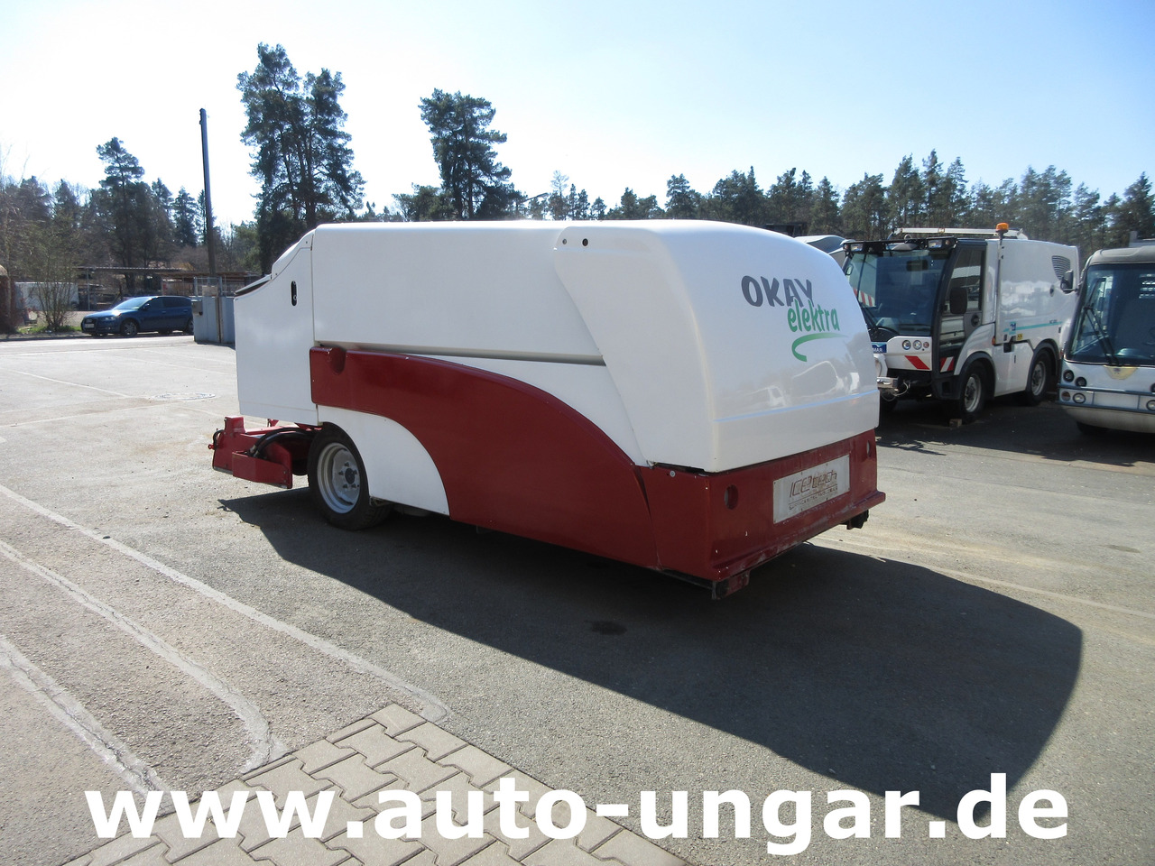 OKAY 3500 Elektra 80V IceResurfacer Elektro Eisbearbeitungsmaschine Zamboni - Vehículo utilitario eléctrico: foto 2 OKAY 3500 Elektra 80V IceResurfacer Elektro Eisbearbeitungsmaschine Zamboni - Vehículo utilitario eléctrico: foto 2