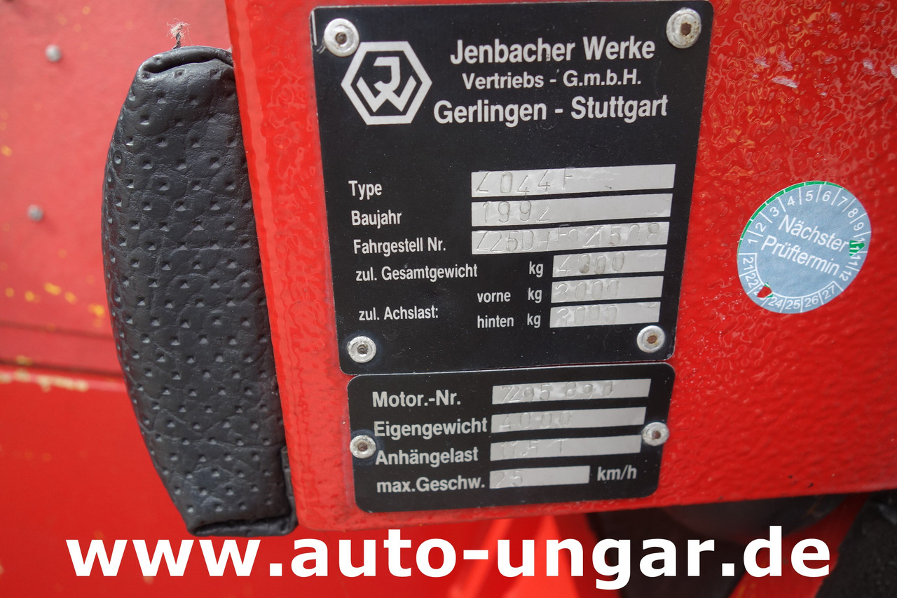 Tractor de equipaje ROFAN ZD44F Jenbacher Pushback  Pull - Tractor GSE Gepäckschlepper Industrieschlepper: foto 19