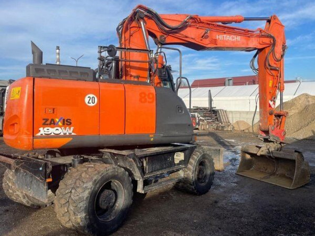 Hitachi 20t ZX190 W-6 (Zaxis) - Excavadora de ruedas: foto 2 Hitachi 20t ZX190 W-6 (Zaxis) - Excavadora de ruedas: foto 2