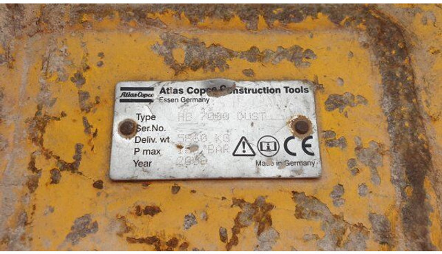 Atlas-Copco (Epiroc) HB 7000 Dust Protection (DP) orig.repas! - Implemento para Maquinaria de construcción: foto 3 Atlas-Copco (Epiroc) HB 7000 Dust Protection (DP) orig.repas! - Implemento para Maquinaria de construcción: foto 3