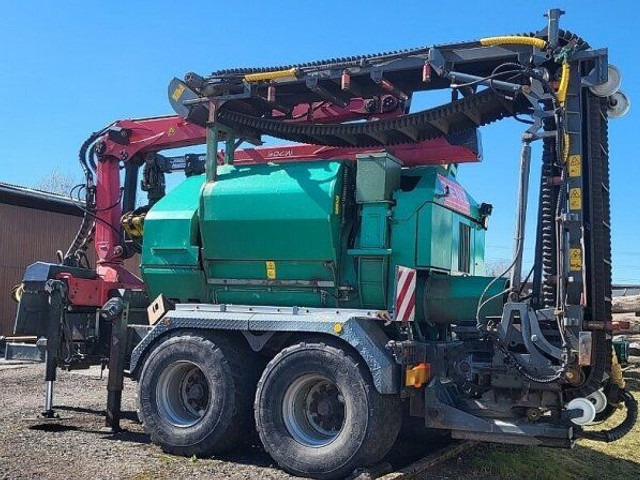 Jenz HEM 582Z +Palfinger Epsilon M70F +tandem 19.5t(docs MACHINE) - Trituradora de madera: foto 1 Jenz HEM 582Z +Palfinger Epsilon M70F +tandem 19.5t(docs MACHINE) - Trituradora de madera: foto 1