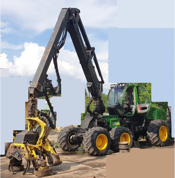 John Deere 1270E 6W - Cabezal talador: foto 1 John Deere 1270E 6W - Cabezal talador: foto 1