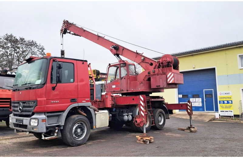 Mercedes-Benz 6x4 Actros 3332K +20t (ČKD) AD 20.2 - Grúa para camión: foto 2 Mercedes-Benz 6x4 Actros 3332K +20t (ČKD) AD 20.2 - Grúa para camión: foto 2